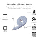 Console Cable,Cisco Console Cable,USB Console Cable with FTDI Chip,USB to RJ45 Serial Adapter Compatible with Cisco,HP,NETGEAR,Huawei,Routers/Switches for Laptop in Linux,Windows, Mac (16FT)