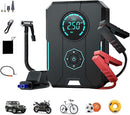 Tire Inflator Portable Air Compressor with Jump Starter,14.8 V Portable Car
