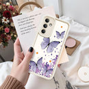 for Samsung Galaxy A35 5G Case, Creative Butterfly Pattern Design for Girl Women
