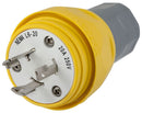 Hubbell HBL26W48 Plug Nema L6-20P 20A 250V Yellow