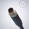 M8 GPIO 8-pin 5.0m Cable