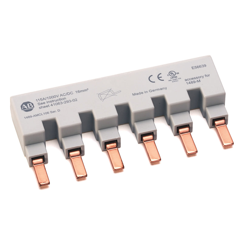 MCB Bus Bar Accessory 1 phase