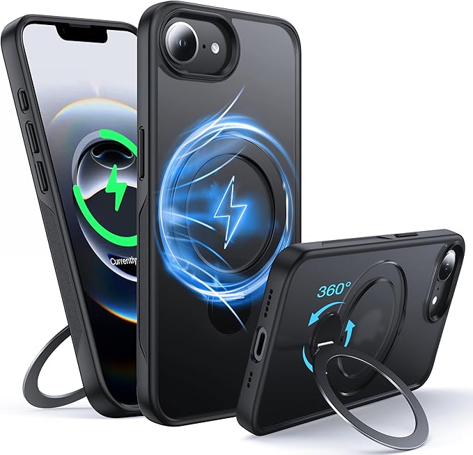 360°Rotatable Magnetic Ring for iPhone 16e Case